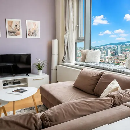 Panoramaview/31thfloor!/luxury/wifi/parking ברטיסלאבה