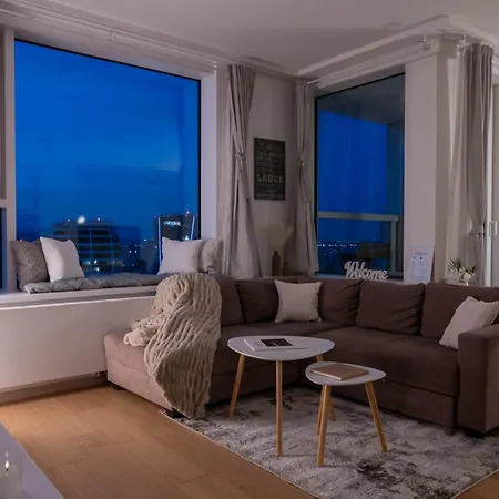דירה Panoramaview/31thfloor!/luxury/wifi/parking ברטיסלאבה
