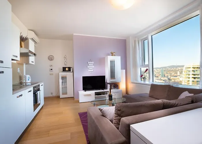 Panoramaview/31thfloor!/luxury/wifi/parking براتسيلافا